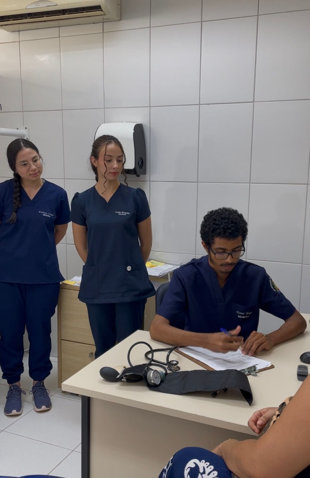 Prática supervisionada de acadêmicos da UEPA no ADHAM